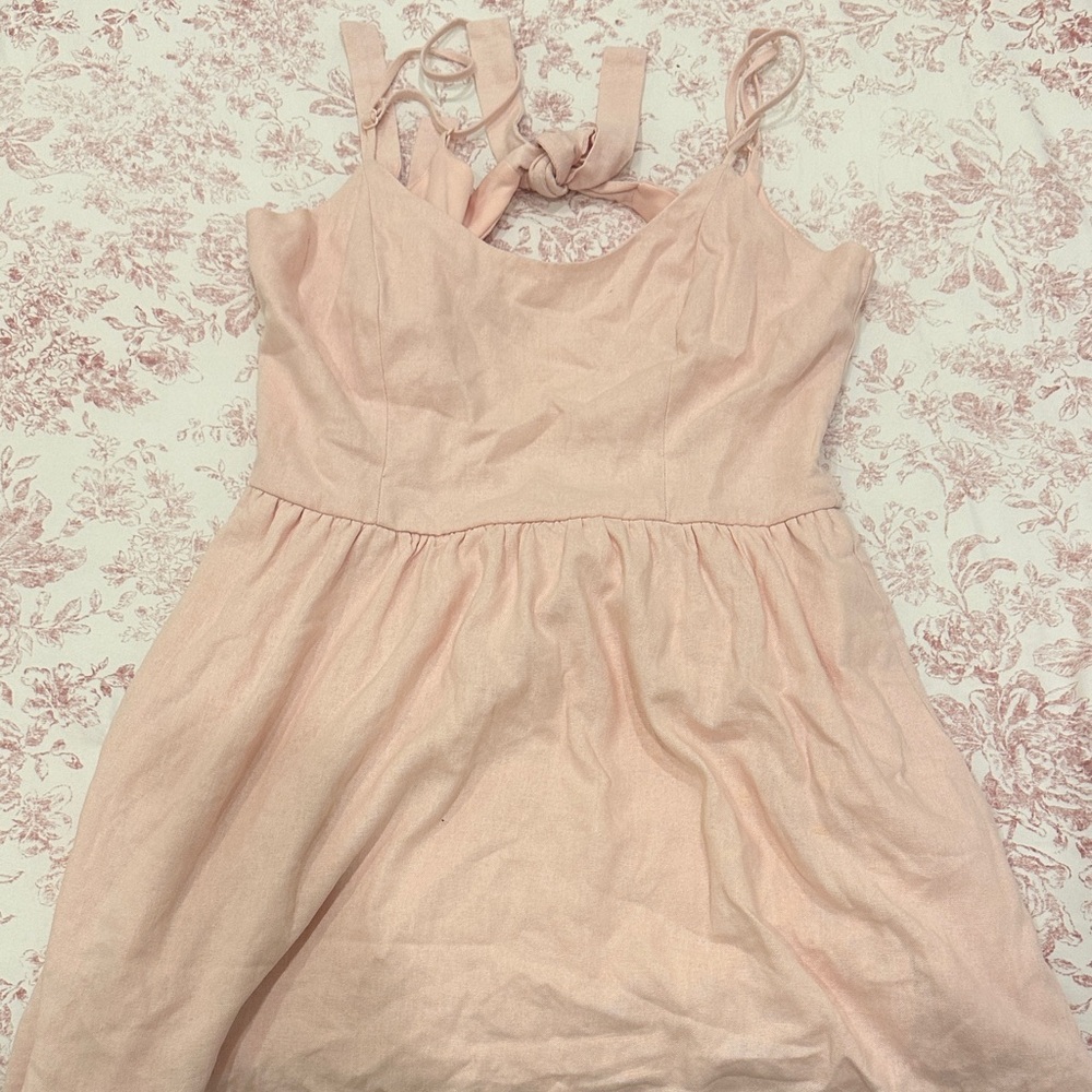 Francesca's Collections Light Pink Kids Dress